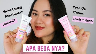 BATTLE TONE UP CREAM VS BRIGHTENING MOISTURIZER, APA BEDANYA? | Emina Bright Stuff