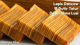 Lapis Dancaw 15 Butir Telur Dapur Oma Lusi