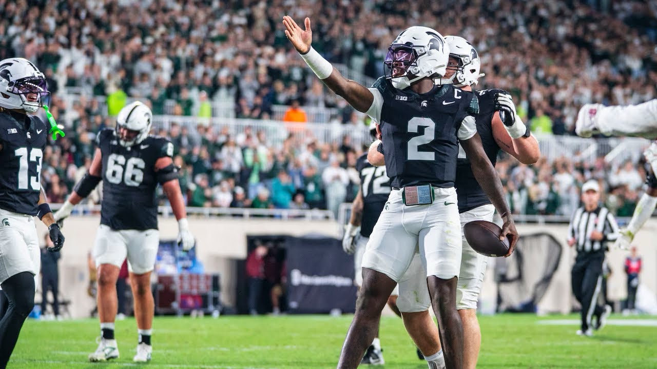 Michigan State Football 2025 Season Highlights 