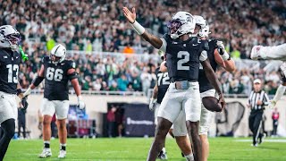 Michigan State Football 2025 Season Highlights 