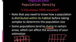 Population Calculations
