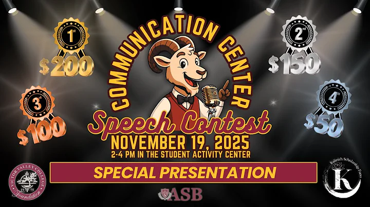 VVC Fall Speech Contest 2025
