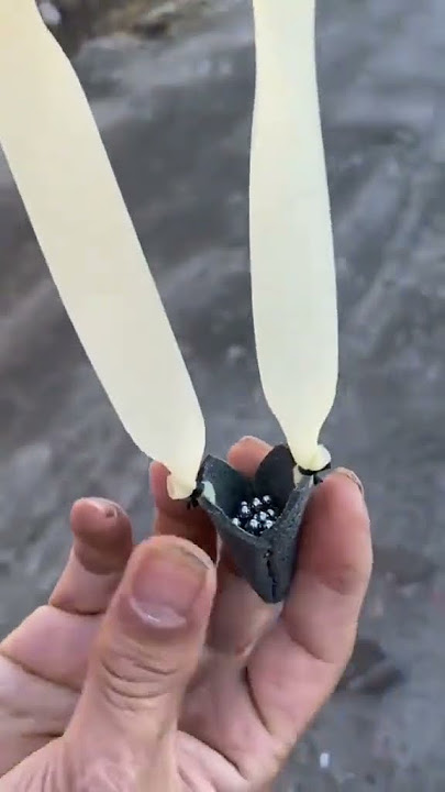 bird hunting slingshot shot gunpouch.#shotgun#buckshot#dovehunting #survival #slingshot #cup pouch#