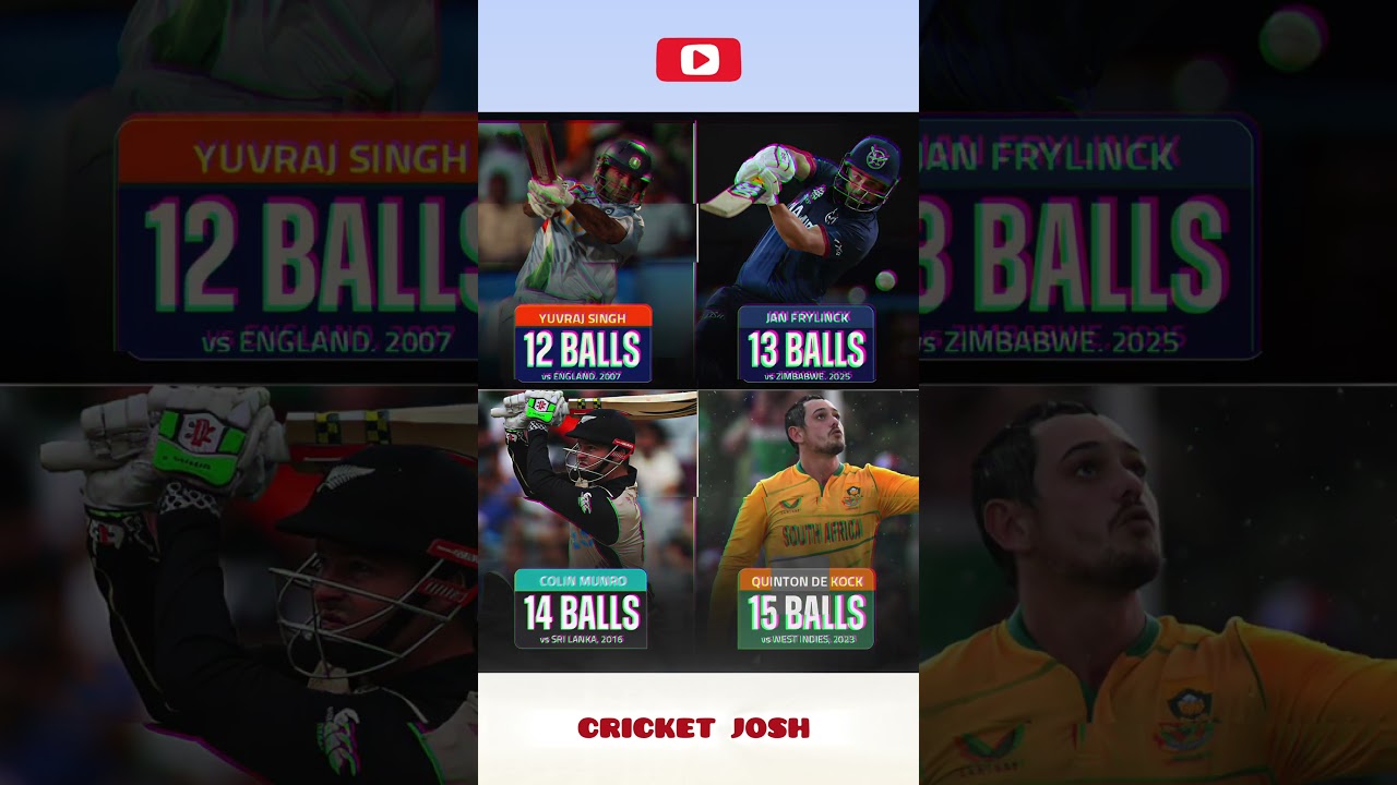 Namibia's Jan Frylinck blasts  13-ball fifty vs Zimbabwe🔥The 2nd fastest against full member nation!