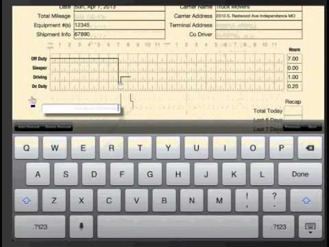 drive away log book