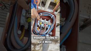 Insulation Testing For A Low Voltage Motor