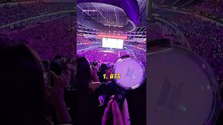 Top 10 Most beautiful K-pop Lightstick 💜✨ #shorts #kpop #bts