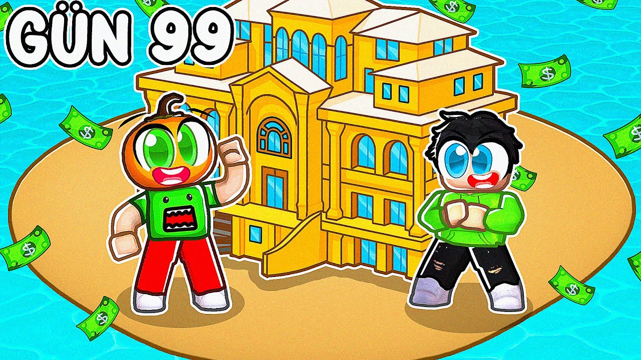 Denizin Ortasına VİLLA İnşa Edip Zengin Oldum! 🌊 | Roblox