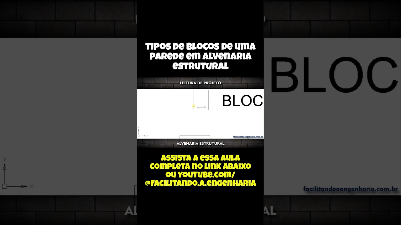 Alvenaria estrutural - tipos de blocos 