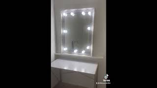 D.I.Y vanity video! The shelf is the MOSSLANDA shelf from #ikea