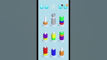 NutsSort Level 57 #games #shortvideo #likeandsubscribe #youtubeshorts #MKROfficial512