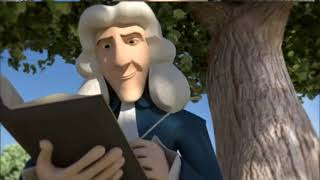 The History Of Newton Cartoon Bd