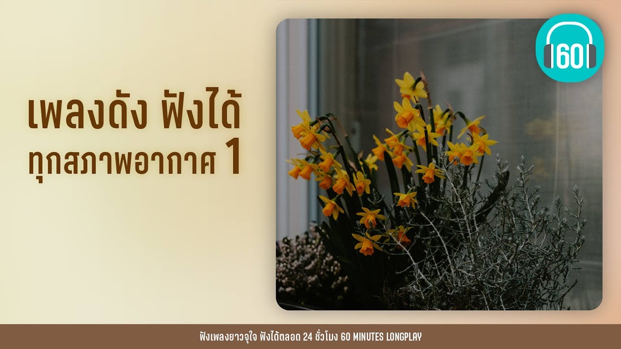 เพลงดัง ฟังได้ทุกสภาพอากาศ 1 【LONGPLAY】