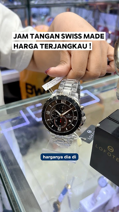 Jam Tangan Swiss Made Harga Terjangkau‼️ #jamtangancowok #recommended #watch