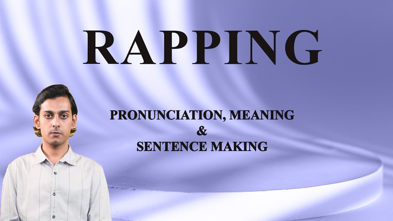 Рэп - Значение и произношение слов в аудио- и видеословаре