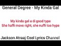 General degree my kinda gal lyrics jacksonatraajcoollyrics7582