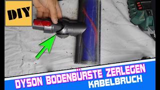 Akku Staubsauger Dyson V7 V8 V10 Bürste blockiert I dreht sich nicht mehr I Bürste komplett zerlegen