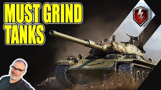 TANKS YOU HAVE TO GRIND IN WORLD OF TANKS BLITZ