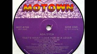 Ada Dyer - That's What I Look For In A Lover (S2S Extended Version) [1990]