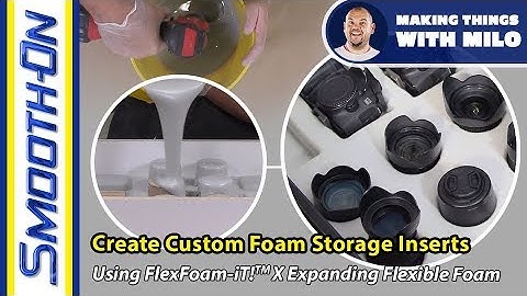 How To Make Custom Foam Storage Inserts - Foam Casting Tutorial