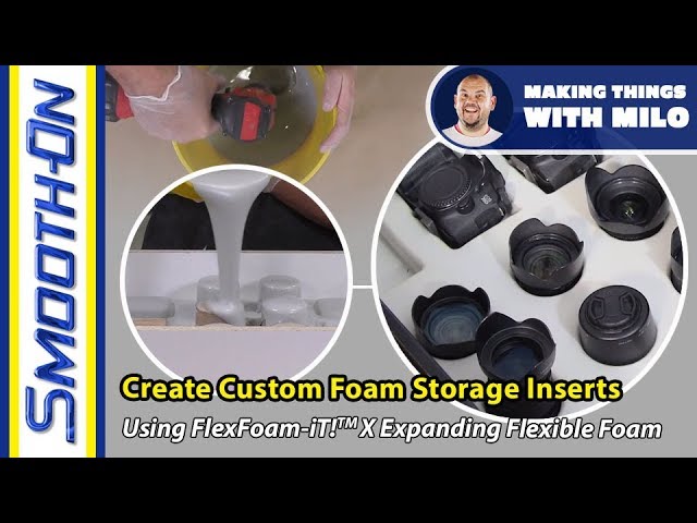 How To Make Custom Foam Storage Inserts - Foam Casting Tutorial 