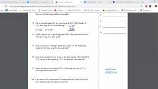 3rd  grade elapsed time zoom