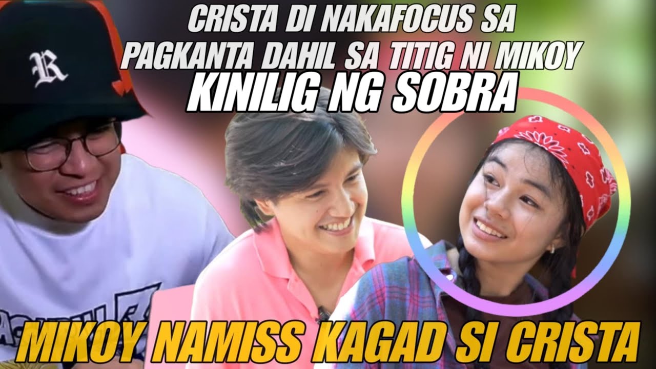 ⭕️CRISTA KINILIG SA MGA TITIG NI MIKOY! MIKOY NAMISS KAGAD SI CRISTA‼️🤍 ​⁠@KalingapRabOfficial