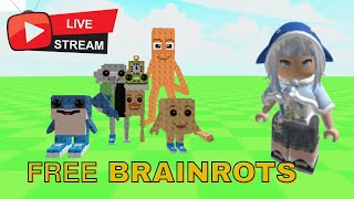🔴LIVE I FREE PLANTS VS BRAINROTS BRAINRTOS SECRETS!!