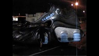 SAIGON TV : Worlds Largest Sneaker Spotted In Compton, CA. Bloods, Crips, Somoans UNITED w/ Saigon.
