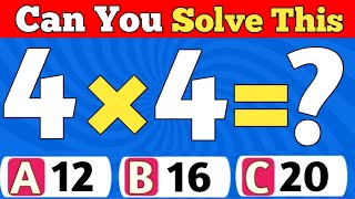 Multiplication Tables Quiz | Math Quiz for Kids | Learn Times Tables with Examples 