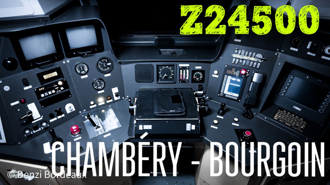 [ 4K CAB RIDE ] CHAMBERY - BOURGOIN