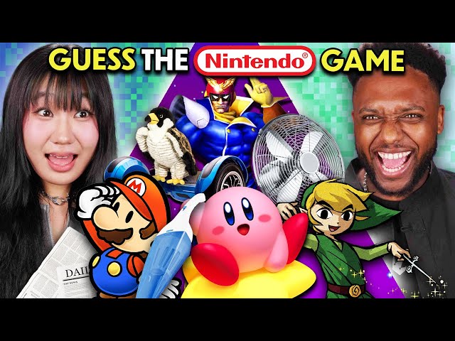 Can You Guess The Nintendo Game From The Props?! | React class=