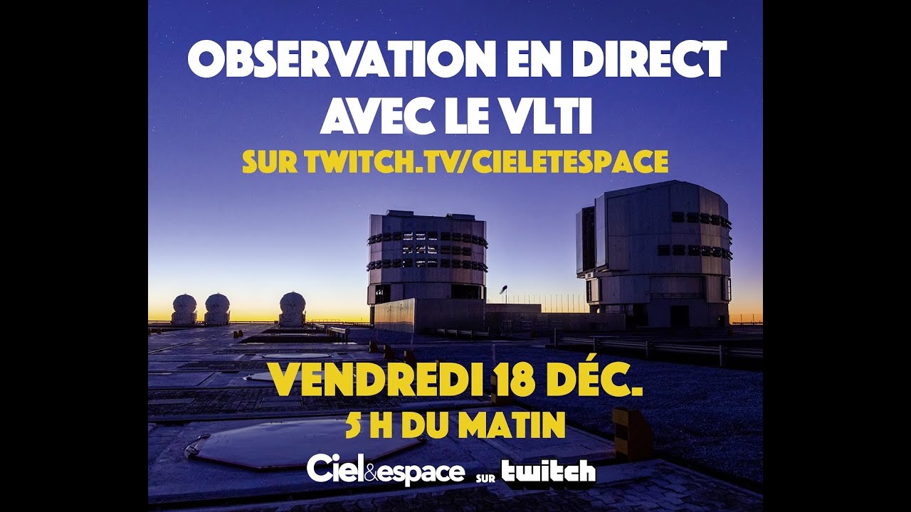 Une observation de Bételgeuse en direct avec le VLTI