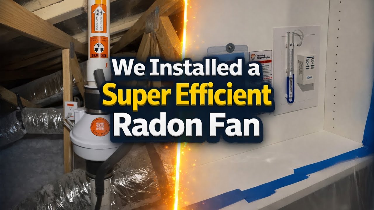 Эта пассивная трубка для удаления радона превратилась в мощную систему снижения его уровня (всего...