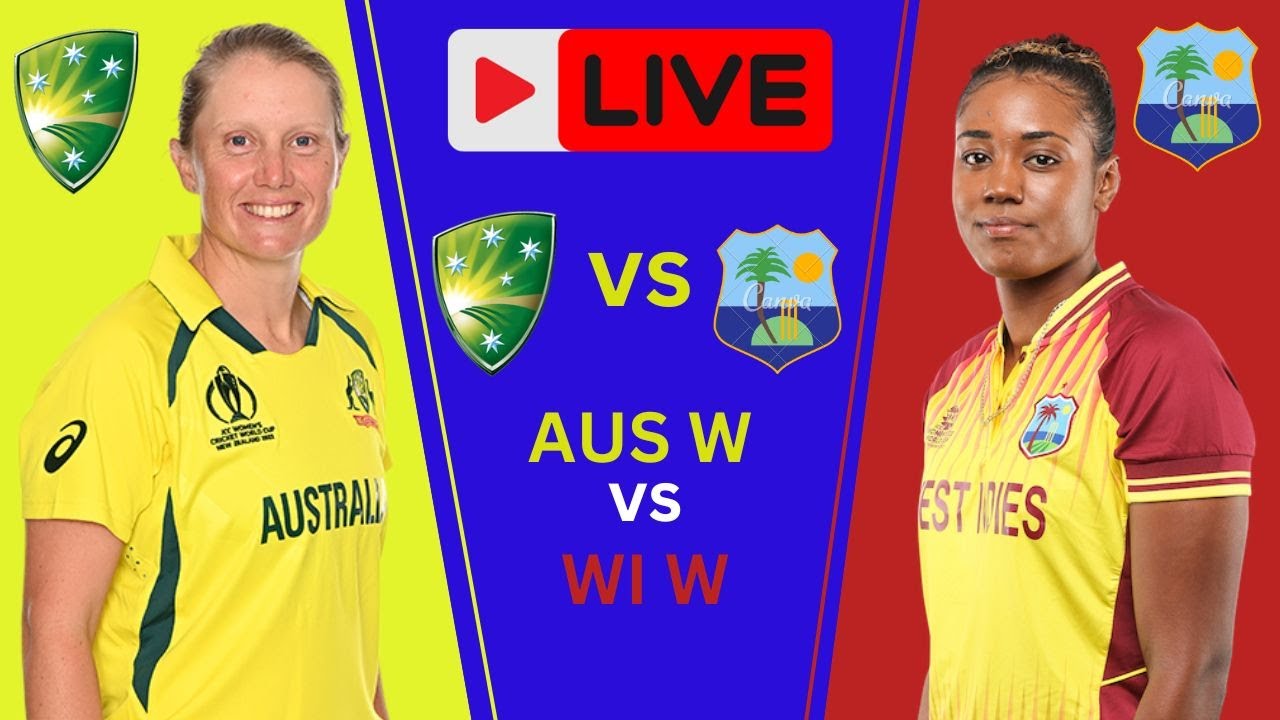 Live: AUSTRALIA W VS WINDIES W 2ND ODI | AUS-W VS WI-W | WIW VS AUSW ...