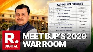 BREAKING BJP Announces Nitin Nabin s New Team Smriti Irani Vasundhara Raje Get Key Posts