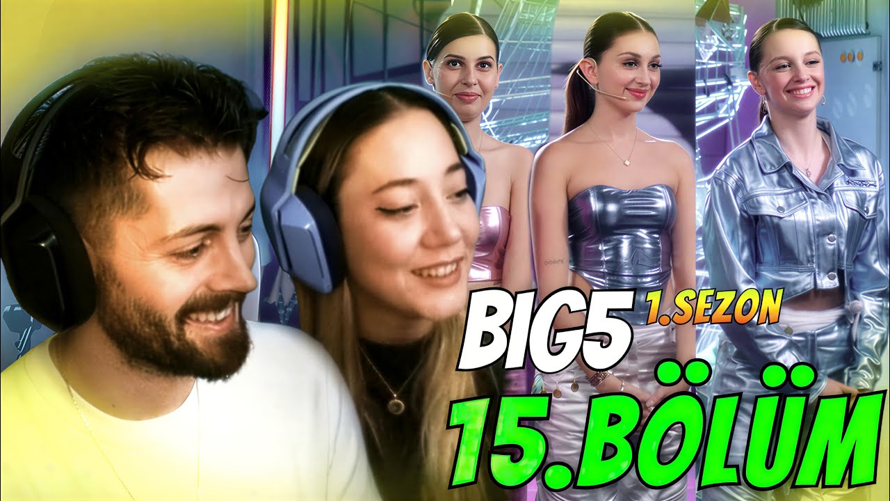 DANS VAKTİ! | Big5 Türkiye 1.Sezon 15.Bölüm: İLK İNGİLİZCE PERFORMANS | SHRBRK İZLİYOR!