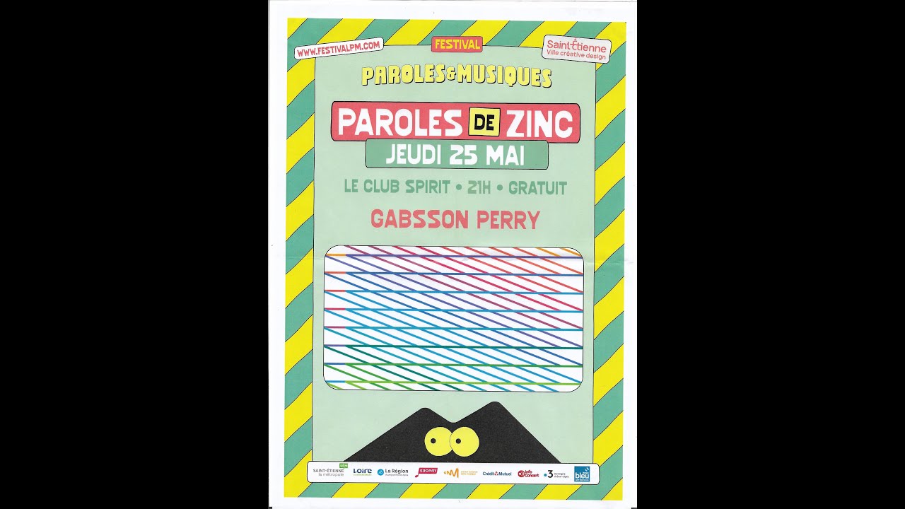 Gabsson Perry Live @ Club Spirit  // Festival Parole de Zinc // may 2023
