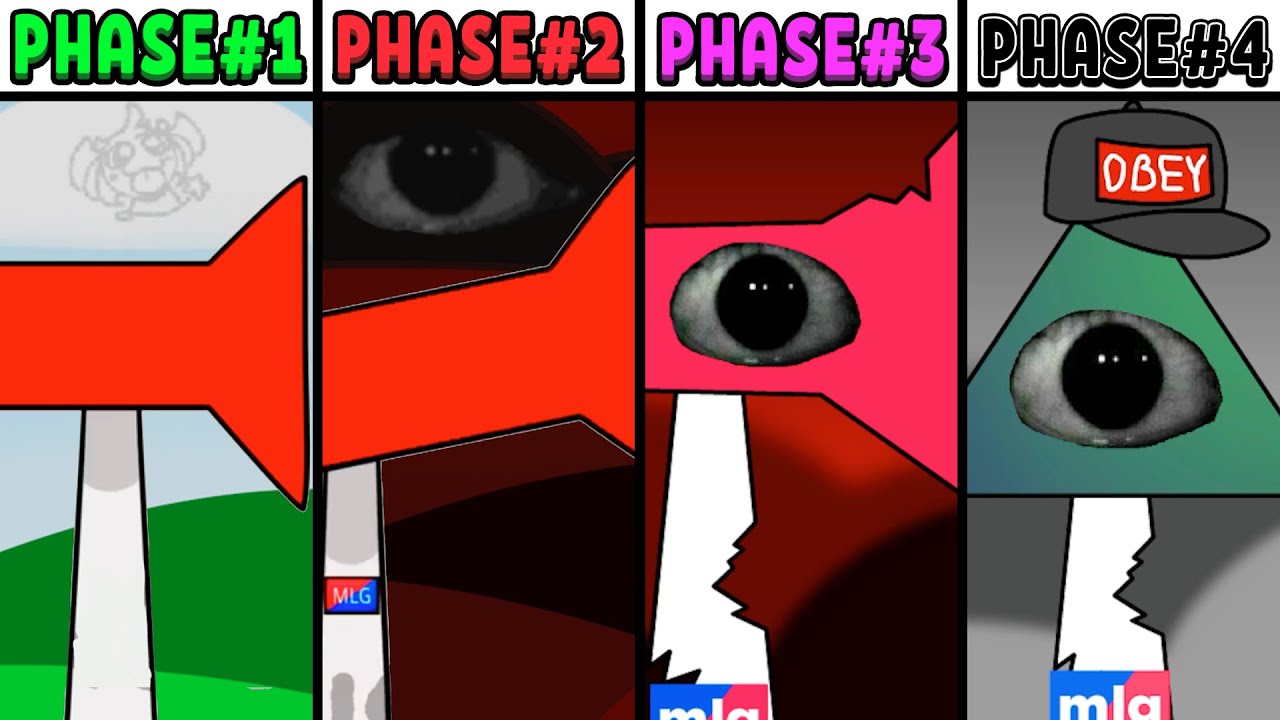 All Phases in New Incredibox Sprunki Oc of MLG Airhorn: From Phase 1 to Phase 4