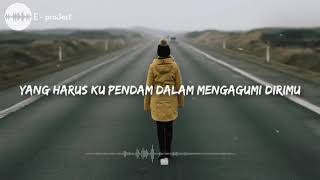 Cover lirik lagu menepi