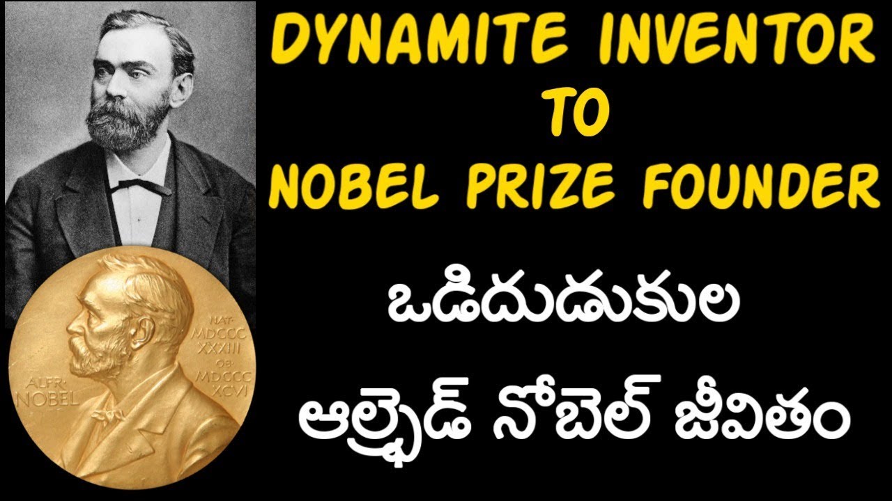 Life Of Alfred Nobel Dynamite Inventor Nobel Founder Scientist 1 