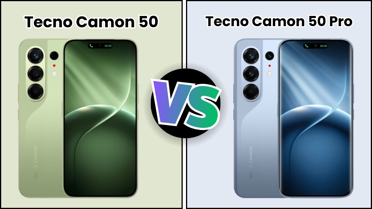 Tecno Camon 50 4G Vs Tecno Camon 50 Pro 4G  | Full Specs Comparison | Tecify