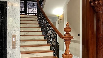 Cầu thang đẹp | Cổng nhôm đúc TCN | Thiết kế, sản xuất theo yêu cầu.