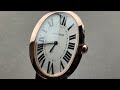 Cartier Baignoire Haute Horlogerie Mechanical W8000002 Watch Review