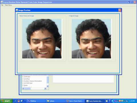 Fuzzy Random Noise Removal from Color Image Sequences