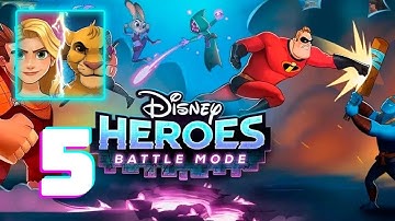 Disney Heroes: Battle Mode - Gameplay Walkthrough Part 5 (iOS, Android)