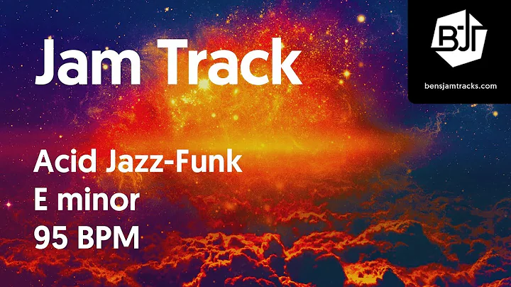 Acid Jazz-Funk Jam Track in E minor "Midnight Rendezvous" - BJT #30