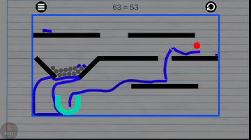 Physics Drop Level 63 Walkthrough Gameplay Stage 63 Solution