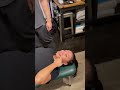 She feels no pain 😳 #tmj #tmjdisorder #tmjtreatment #jaw #asmrmassage #massage