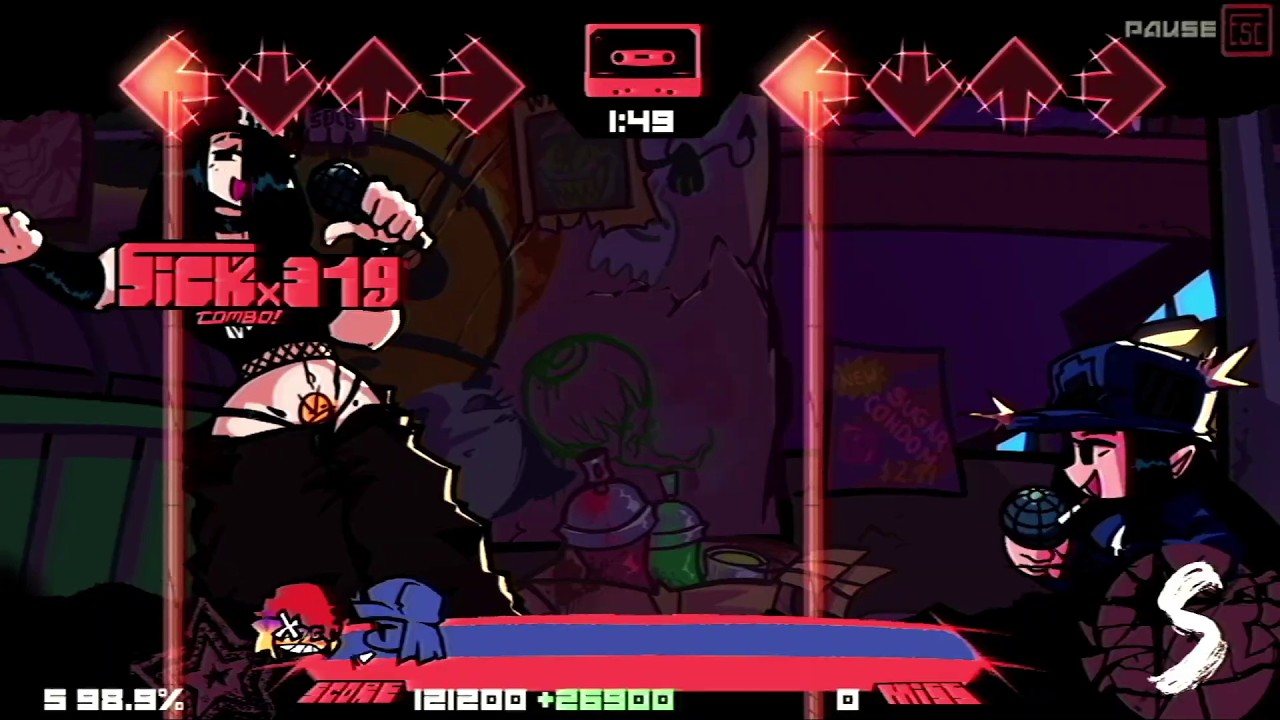 dbGrounds (Instrumental) - FNF VS Cassette Girl & NG Girl (DbGrounds One Shot) OST